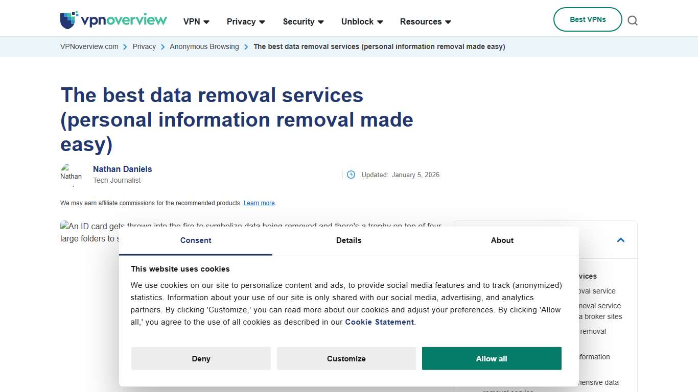 The Best Data Removal Services (Personal Information Removal Made Easy)